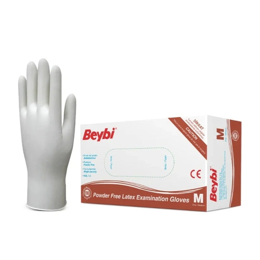 Beybi Lateks Pudrasız Eldiven (1 Koli - 20 Adet)